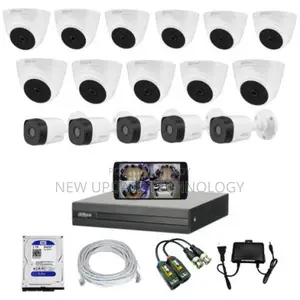CCTV Package Dahua 16CH DVR 16Pcs HD-CVI Camera