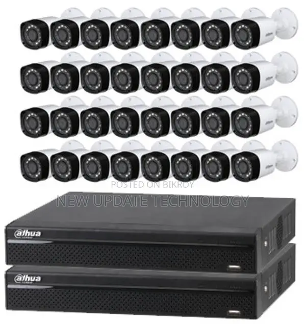 CCTV Package Dahua 32-CH XVR 2MP 32-Pcs HD Camera