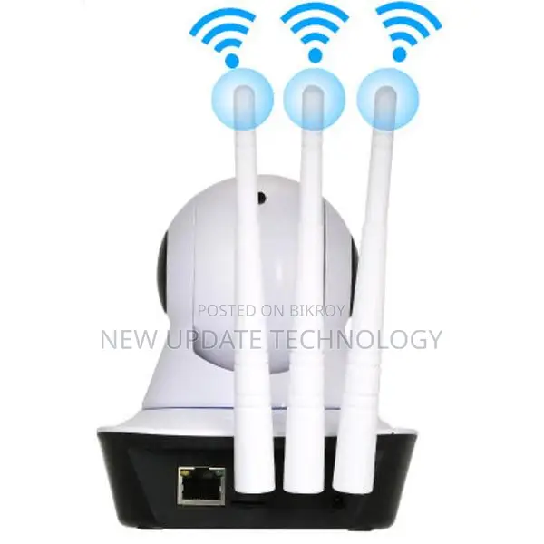 2MP Full HD 360° V380 3-Antenna Moving Camera