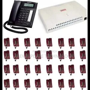 Full Package PABX Intercom 32 Line 32 Telephone Set