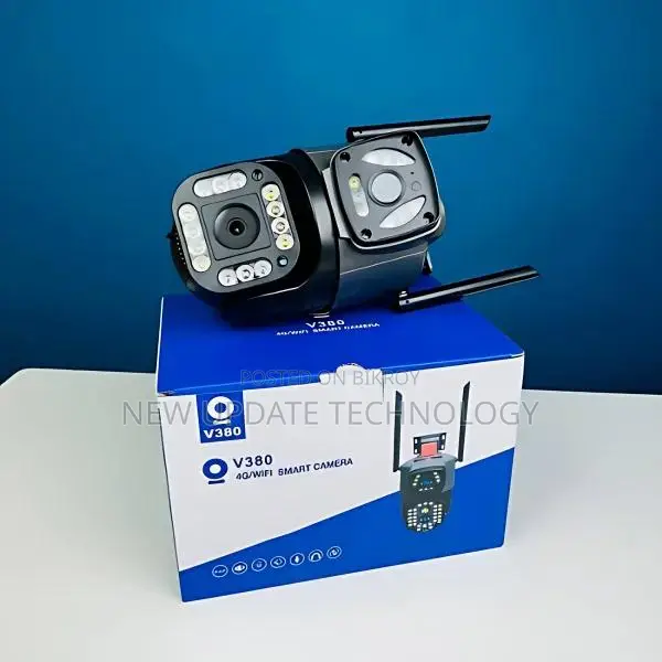 4G Dual Lens Waterproof Outdoor IP Camera