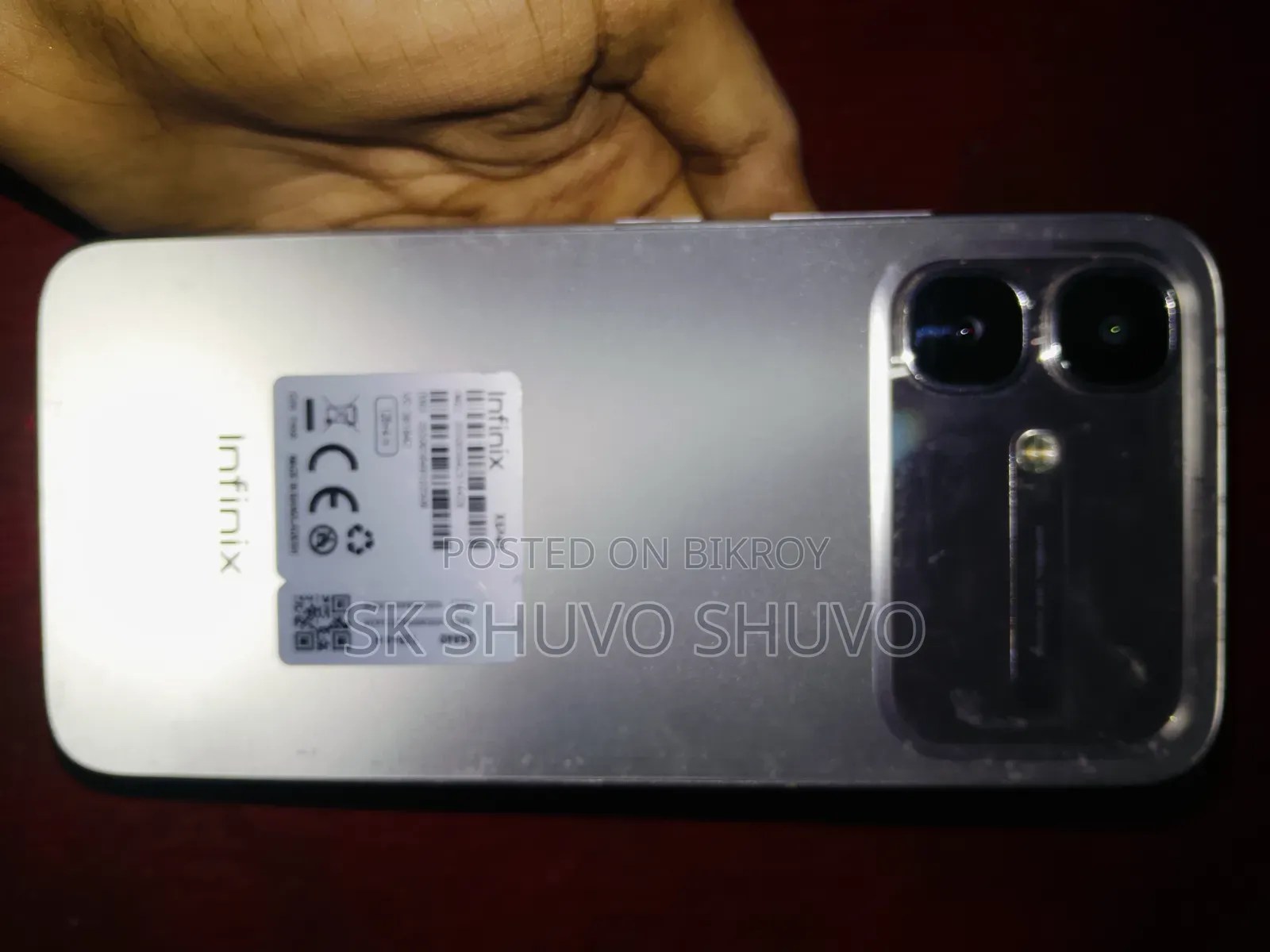 New Infinix GT 20 Pro 12 GB Silver