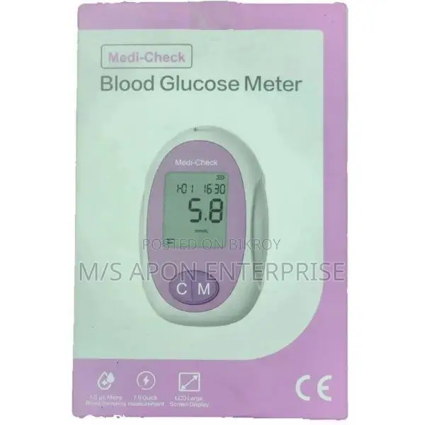 Medi Check Blood Glucose Meter