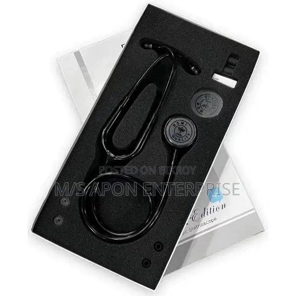 BSMI Black Edition Classic Stethoscope