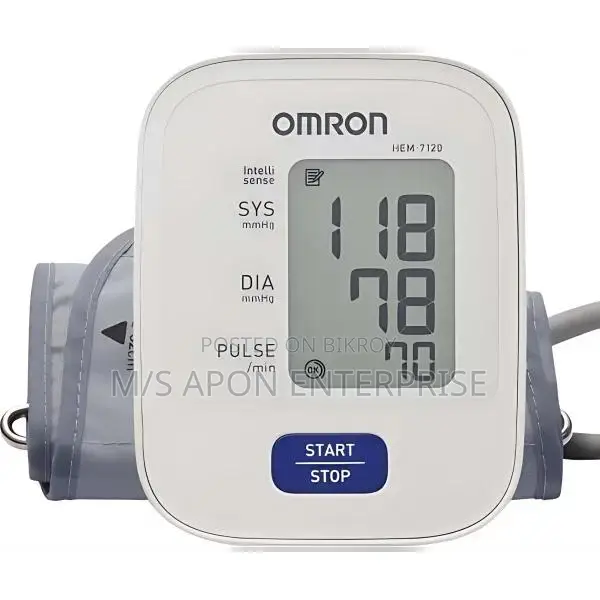 Omron Hem-7120 Digital Blood Pressure Machine