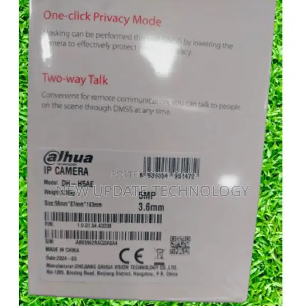 Dahua HERO A1 H5AE 5MP Indoor Pan & Tilt Wi-Fi Camera