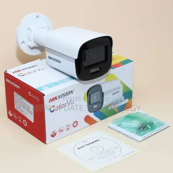 Hikvision DS-2CE10DF0T-FS 2MP ColorVu Audio IP Camera