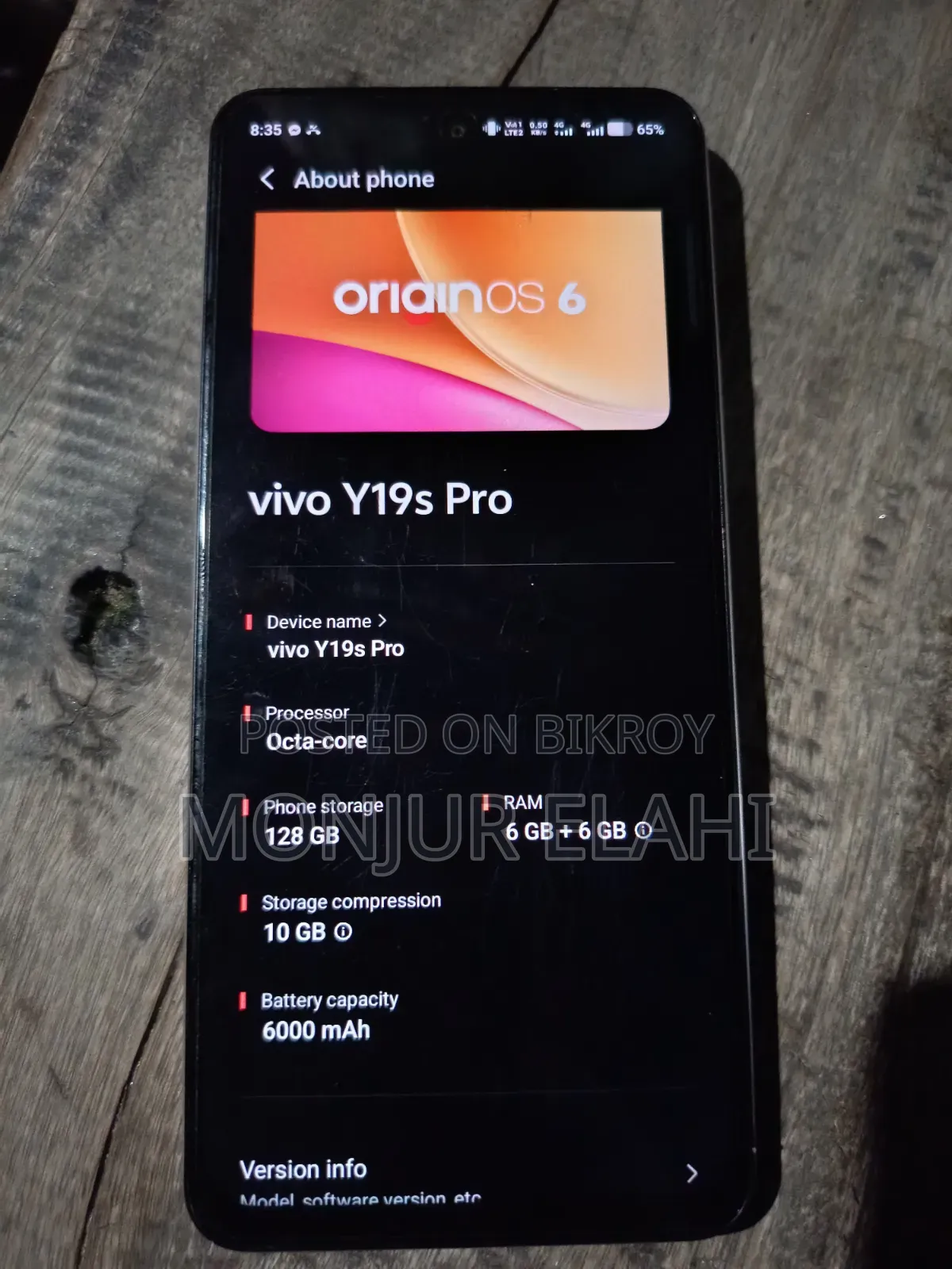 Vivo Y19s Pro 128 GB Silver