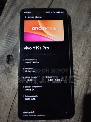Vivo Y19s Pro 128 GB Silver
