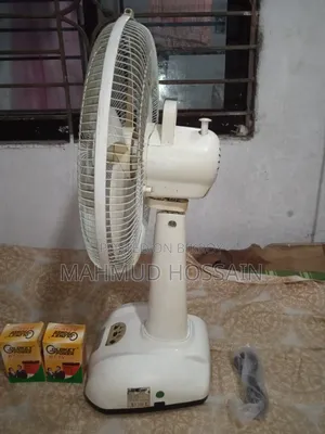 Kennedy 17" High-Speed Fresh Charge Fan with 3-Hour Backup and New Battery for Sale