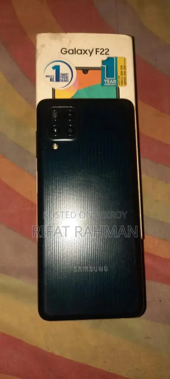Samsung Galaxy F22 128 GB Black