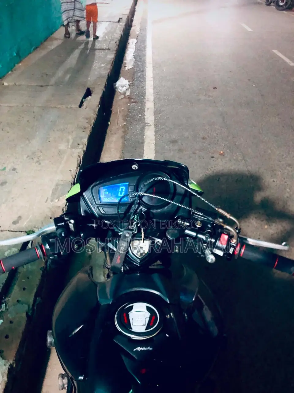 TVS Apache RTR 160 2V 2012 Green
