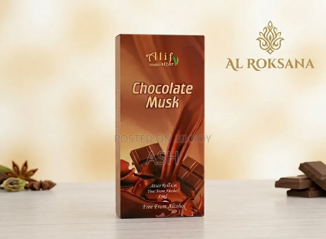 Chocolate Musk Attar 2pcs Alcohol Free