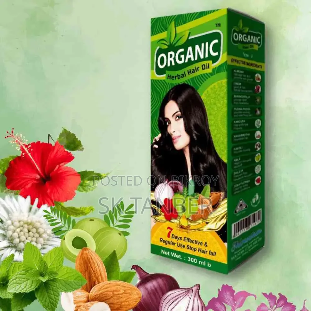 Organic Herbal Hair Oil
