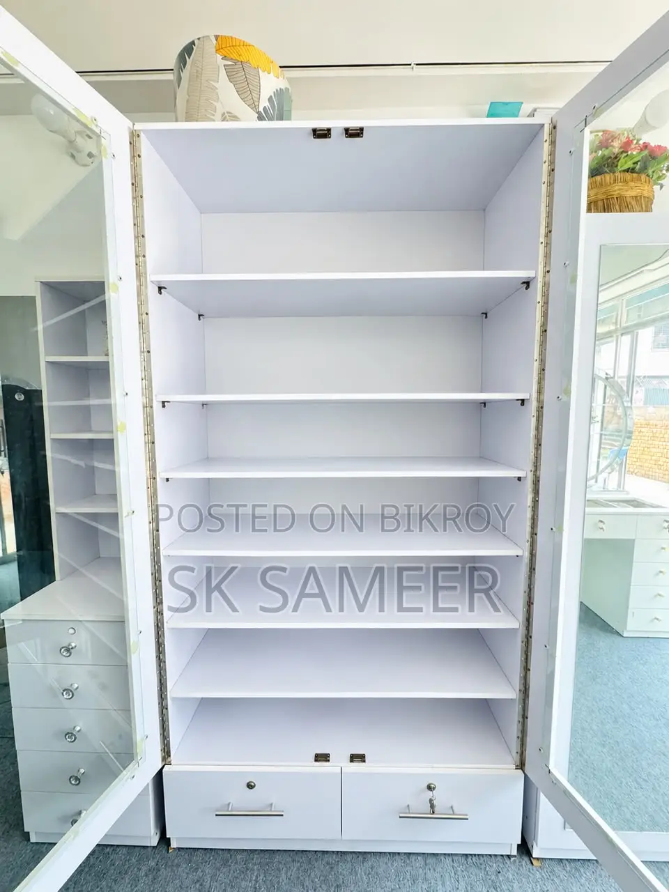 Showcase and Shoe Rack