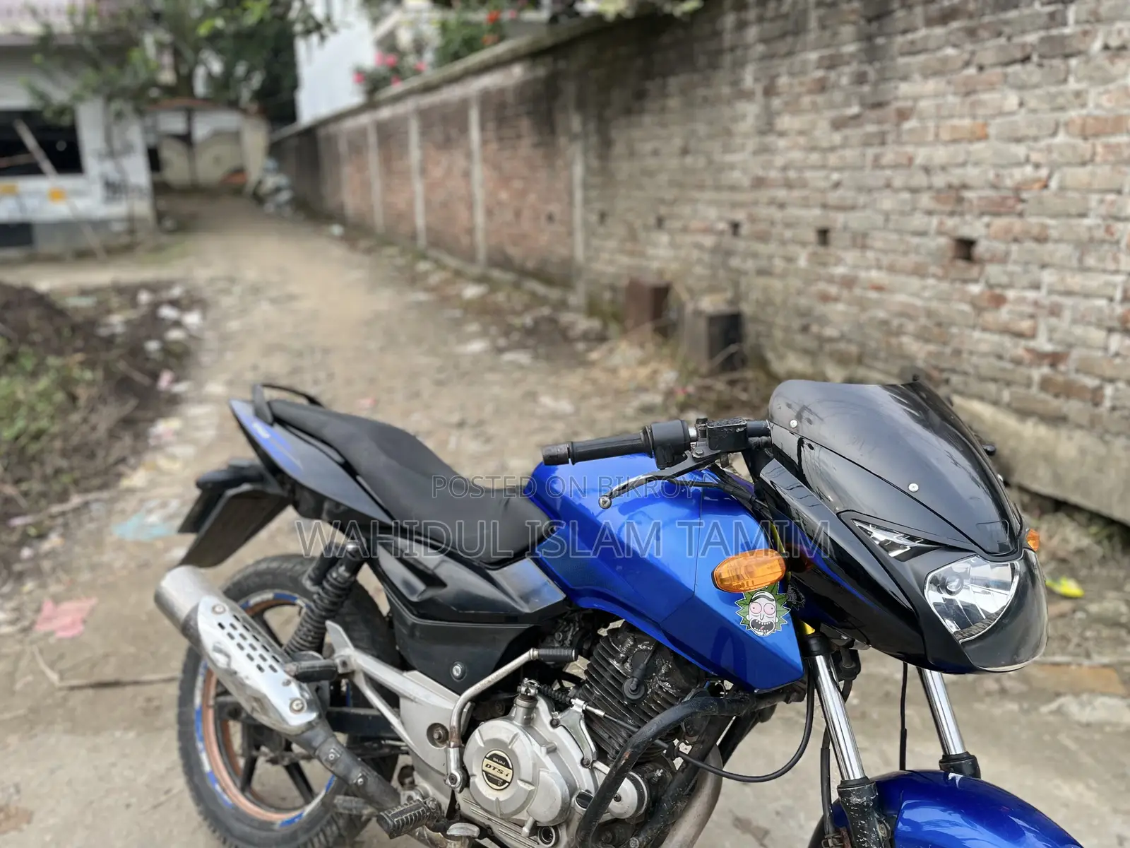 বাজাজ পালসার ১৫০ ২০১২ নীল