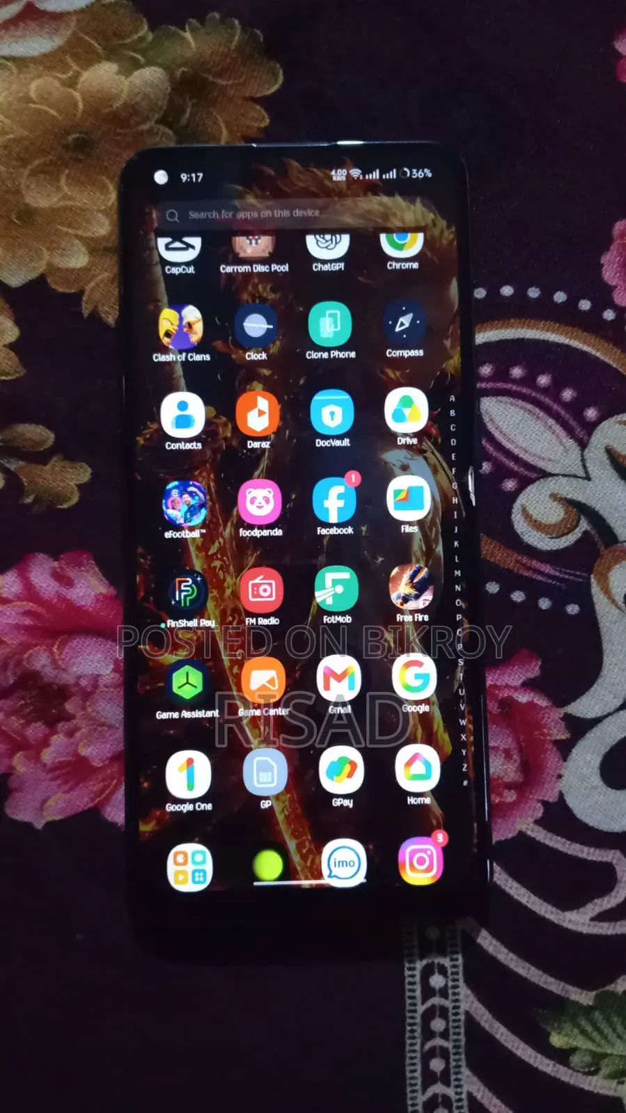 Oppo F19 Pro 128 GB Black