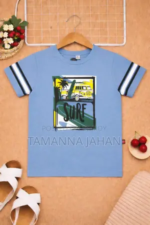 Boys Printed T-Shirt Comfortable and Stylish T-Shirt for Your Little One