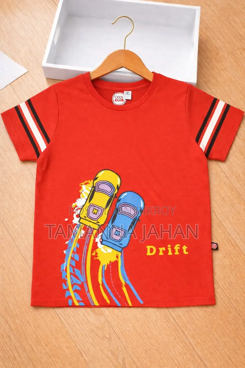 Boys Printed T-Shirt Comfortable and Stylish T-Shirt for Your Little One