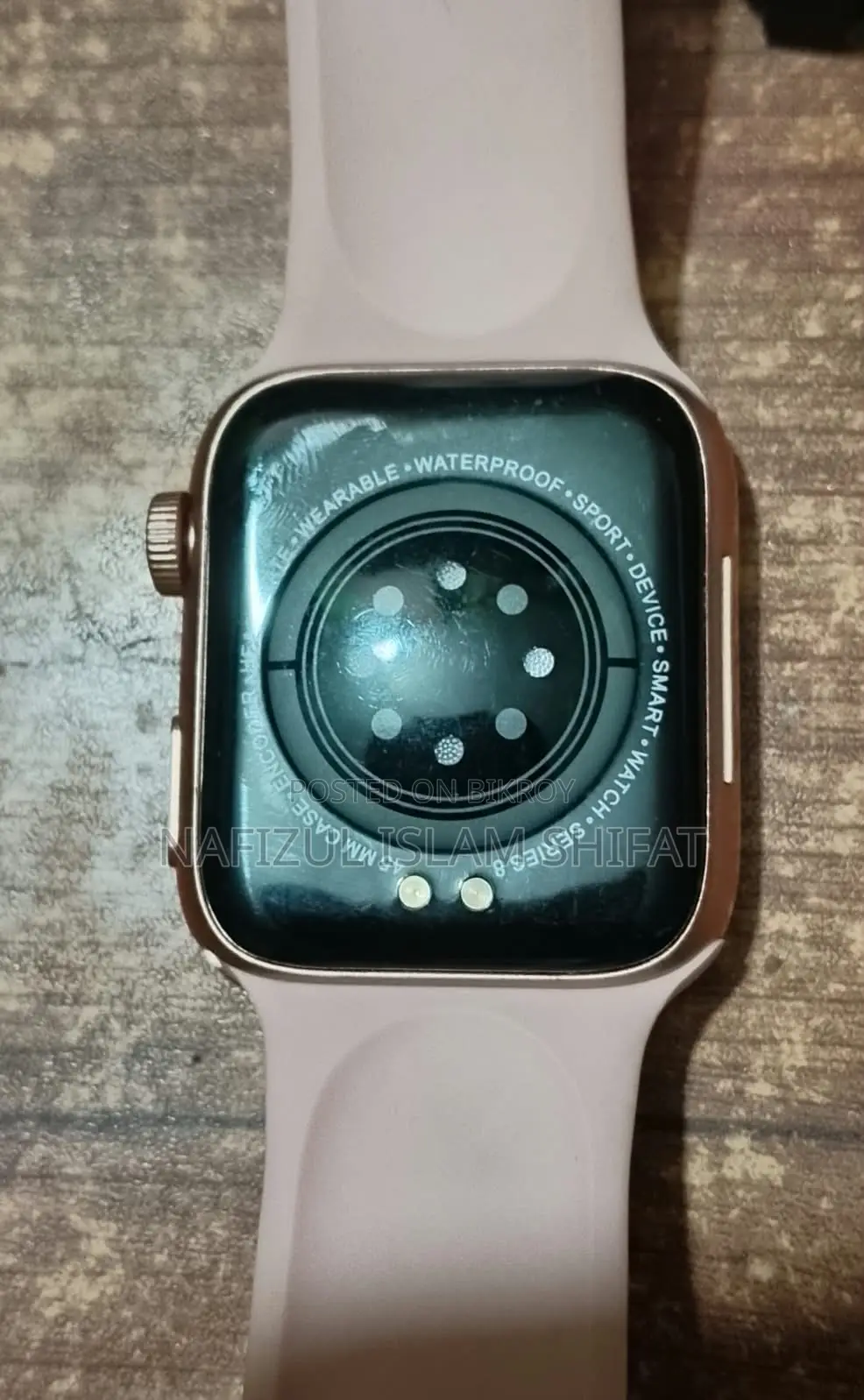 Ladies Smart Watch. Aluminium Body With Dashing Look.