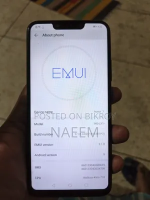 হুয়াওয়ে নোভা ৩আই ১২৮ জিবি কালো