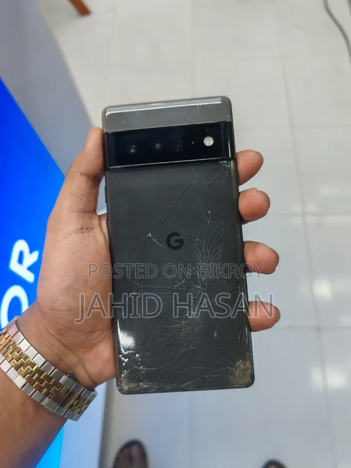 গুগল পিক্সেল ৬ প্রো ১২৮ জিবি ব্ল্যাক