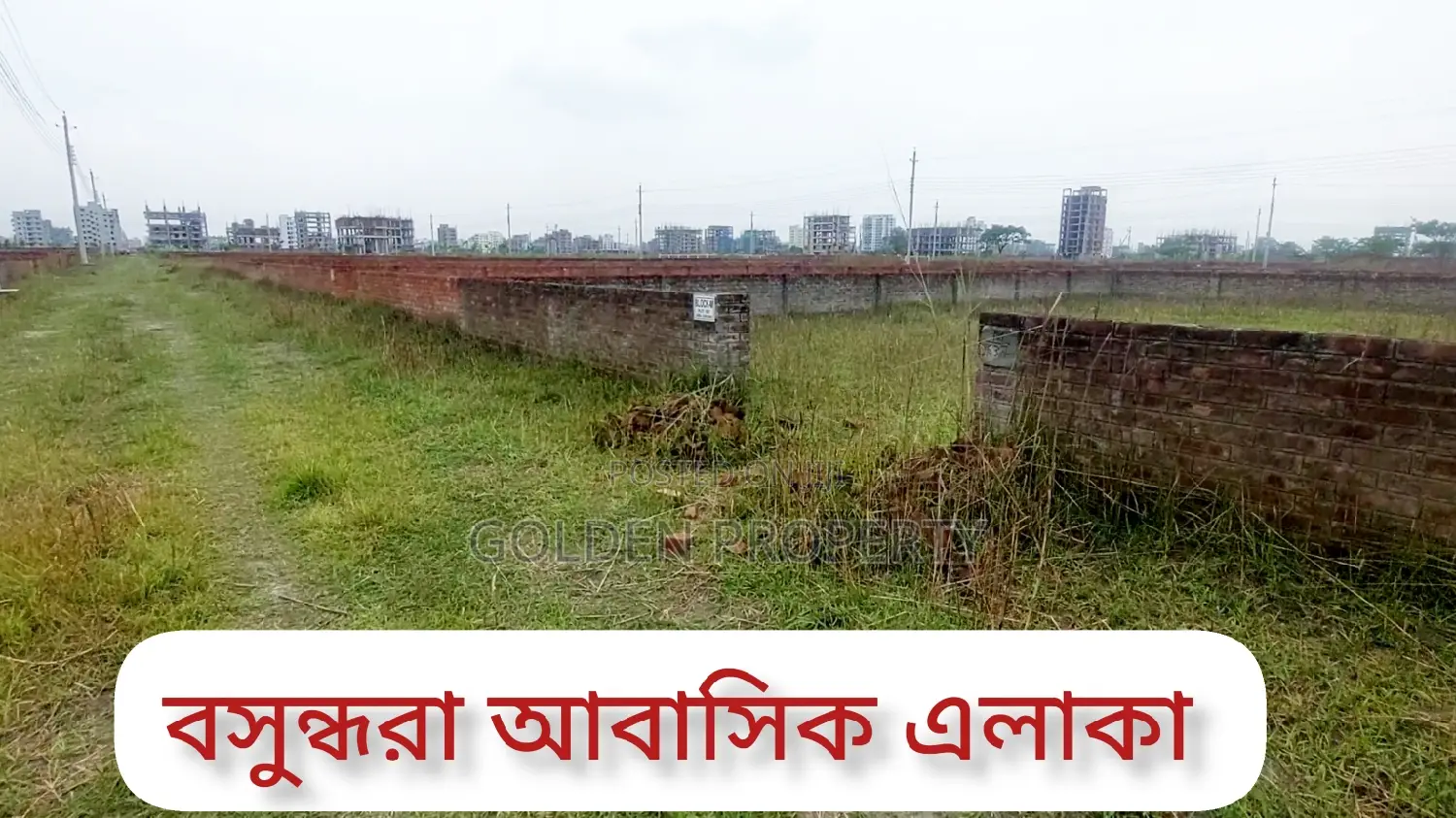 Ready Plot Sale in Bashundhara Housing