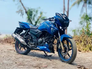 TVS Apache RTR 160 2V 2017 Blue