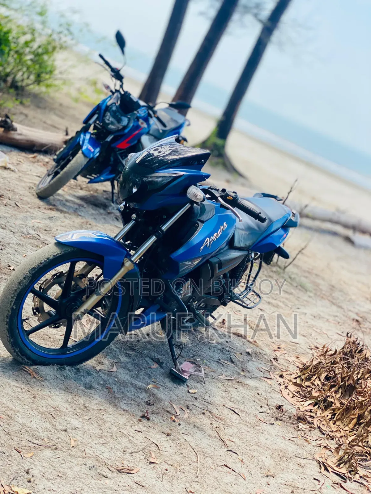 TVS Apache RTR 160 2V 2017 Blue