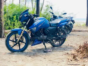 TVS Apache RTR 160 2V 2017 Blue
