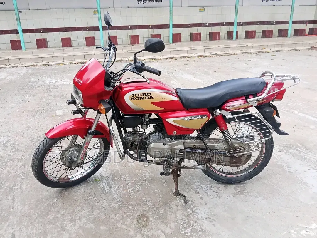 Hero Splendor Plus 2008 Red