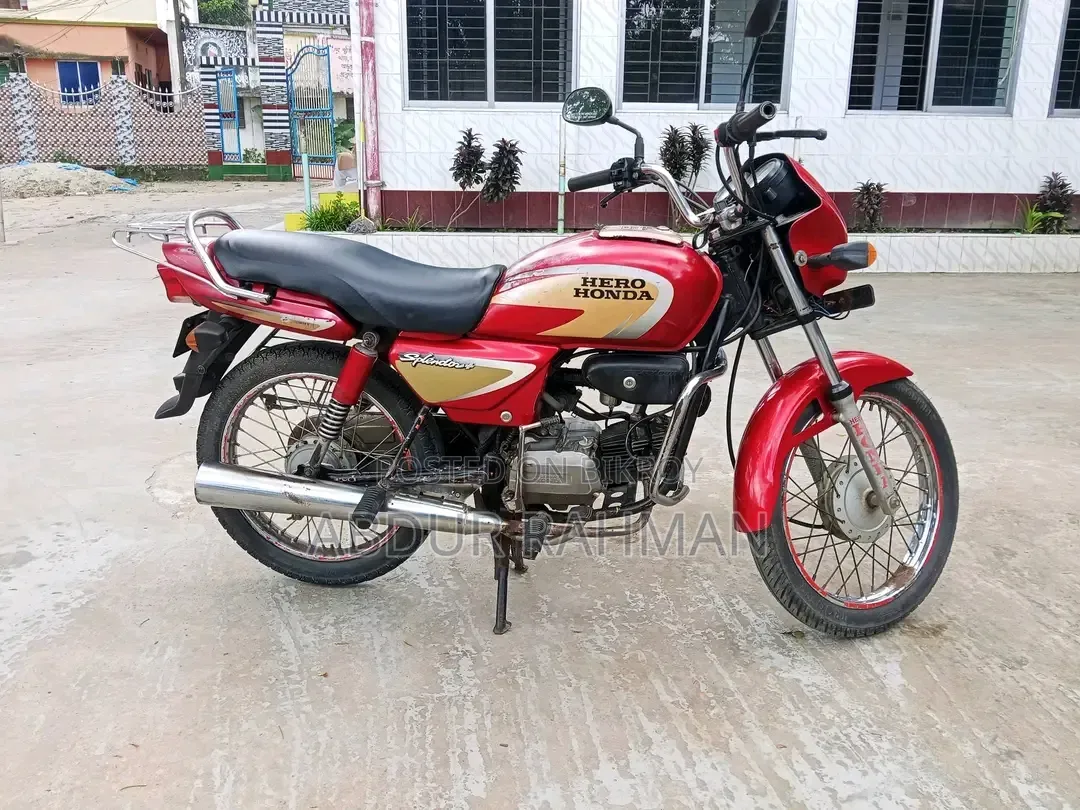Hero Splendor Plus 2008 Red