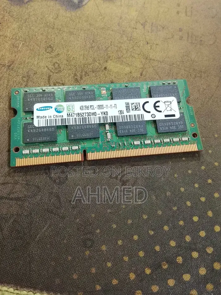 DDR 3 Laptop Ram 4 GB 1333 MHZ 204 Pin