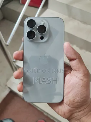 অ্যাপল আইফোন ১৬ প্রো ১২৮ জিবি সিলভার