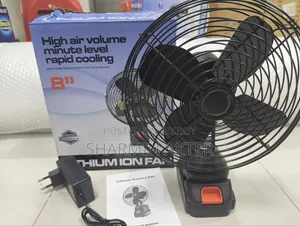 Rechargeable Lithium-Ion Mini Fan