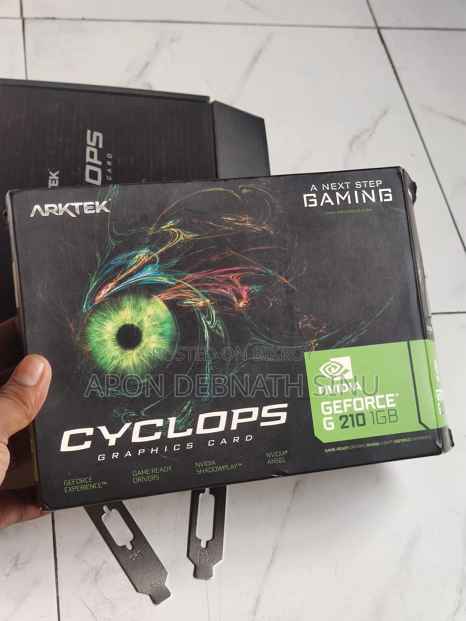 Nvidia Geforce G210 1GB Graphic Card.