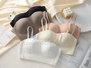 Women’s Seamless Longline Padded Bra – Soft Support Comfort Bra