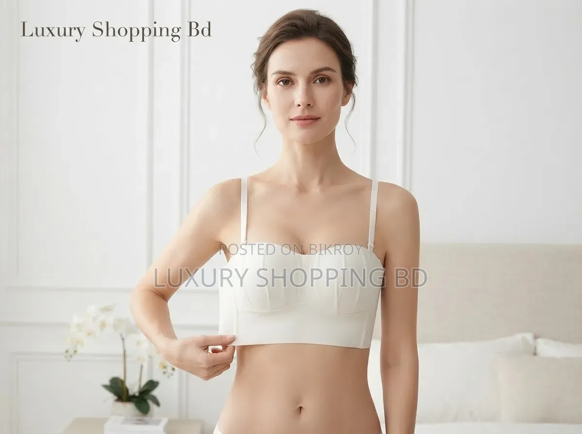 Women’s Seamless Longline Padded Bra – Soft Support Comfort Bra