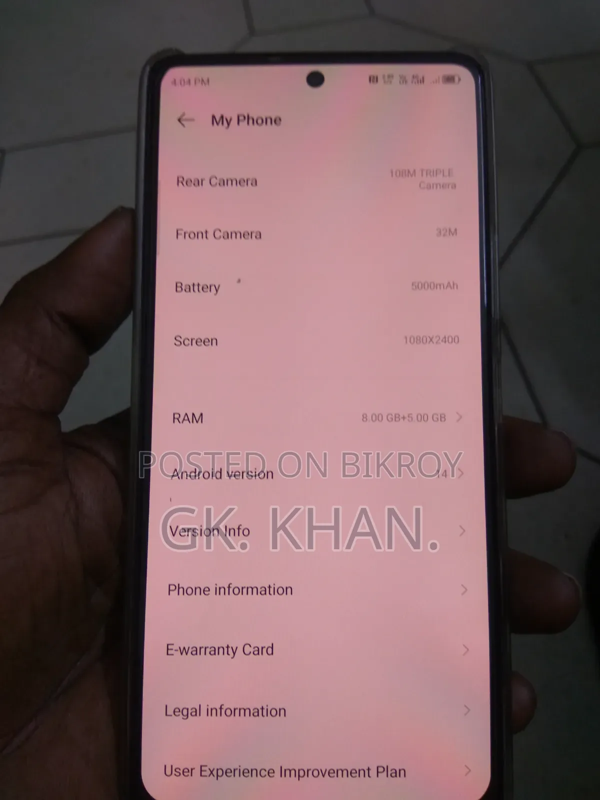 Infinix Note 30 Pro 256 GB Blue