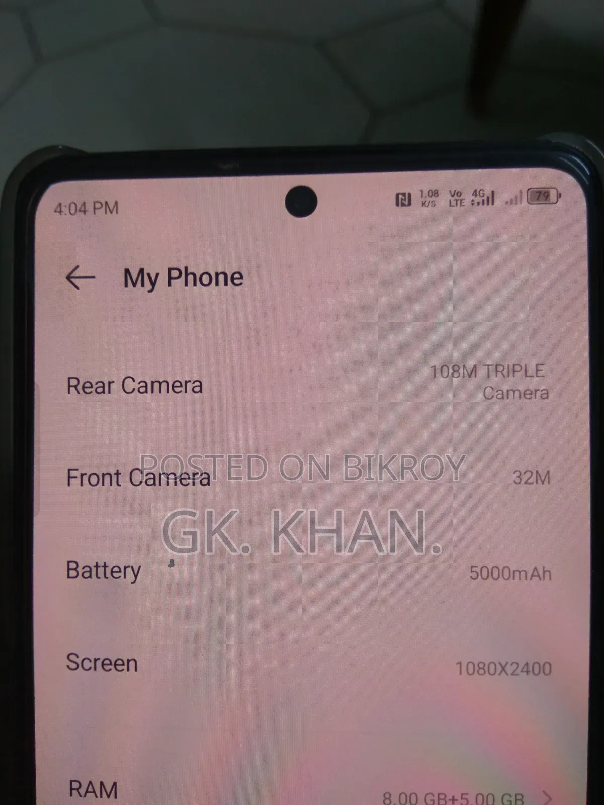 Infinix Note 30 Pro 256 GB Blue
