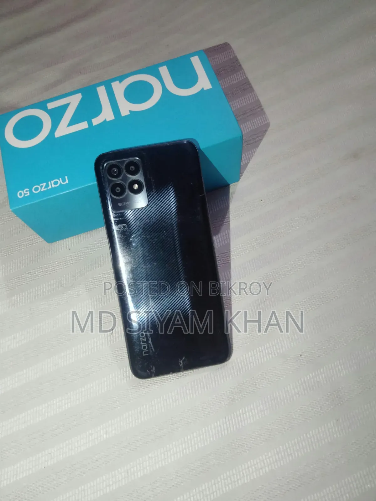 Realme Narzo 50 128 Gigabytes Blue