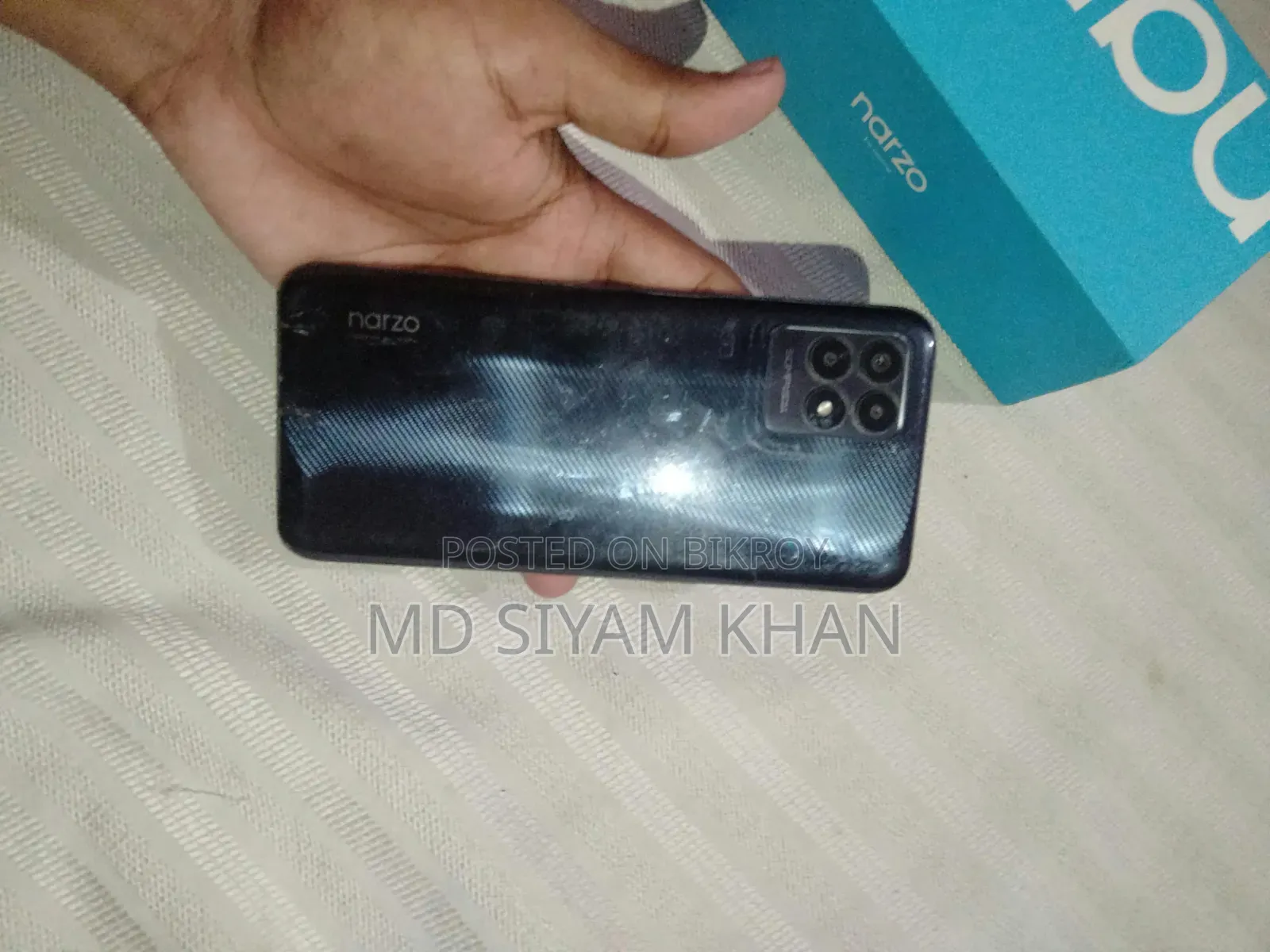 Realme Narzo 50 128 Gigabytes Blue