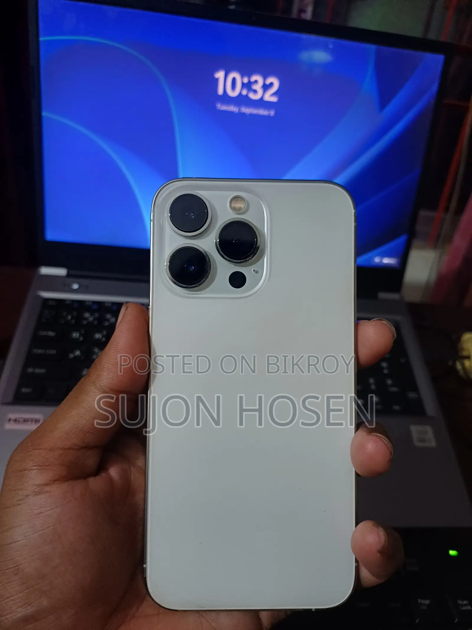 অ্যাপল আইফোন ১৩ প্রো ২৫৬ জিবি হোয়াইট