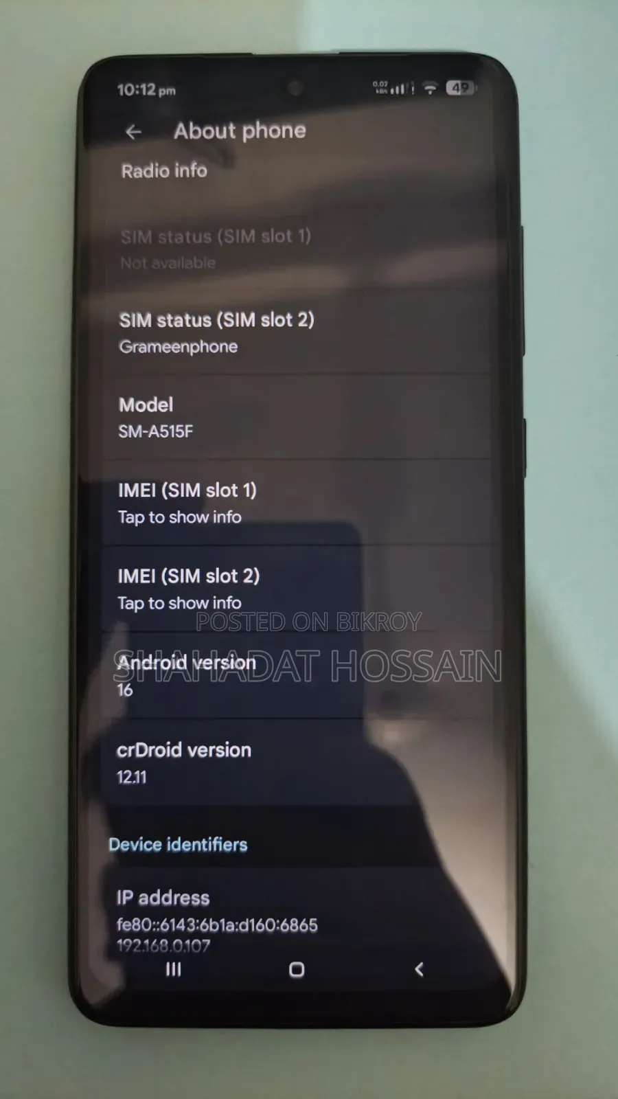 Samsung Galaxy A51 128 GB Black