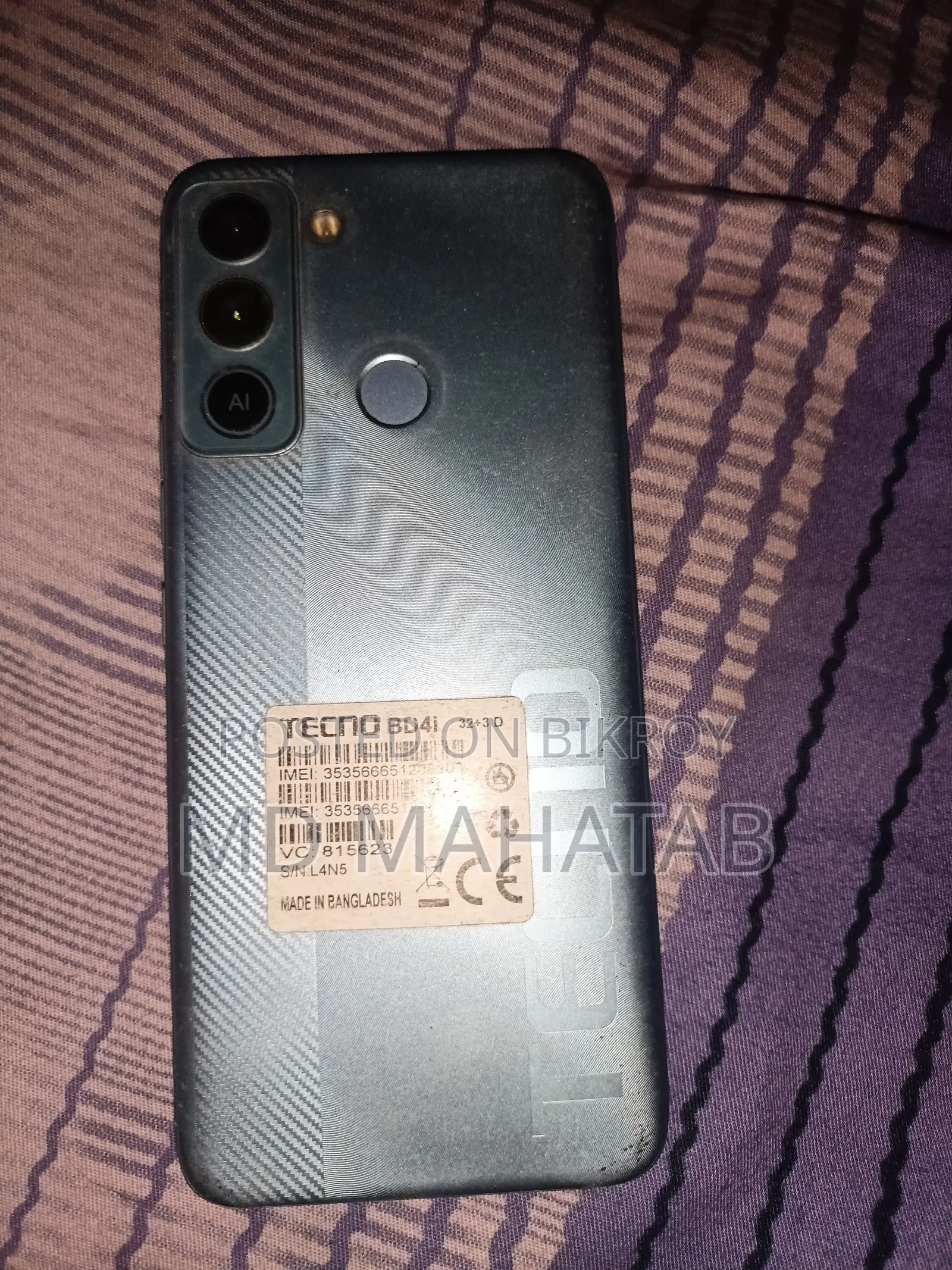 Tecno Pop 5 32 GB Blue