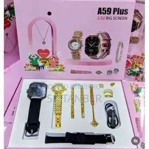 A59 Plus 2.02 Big Screen Smart Watch Gift Set