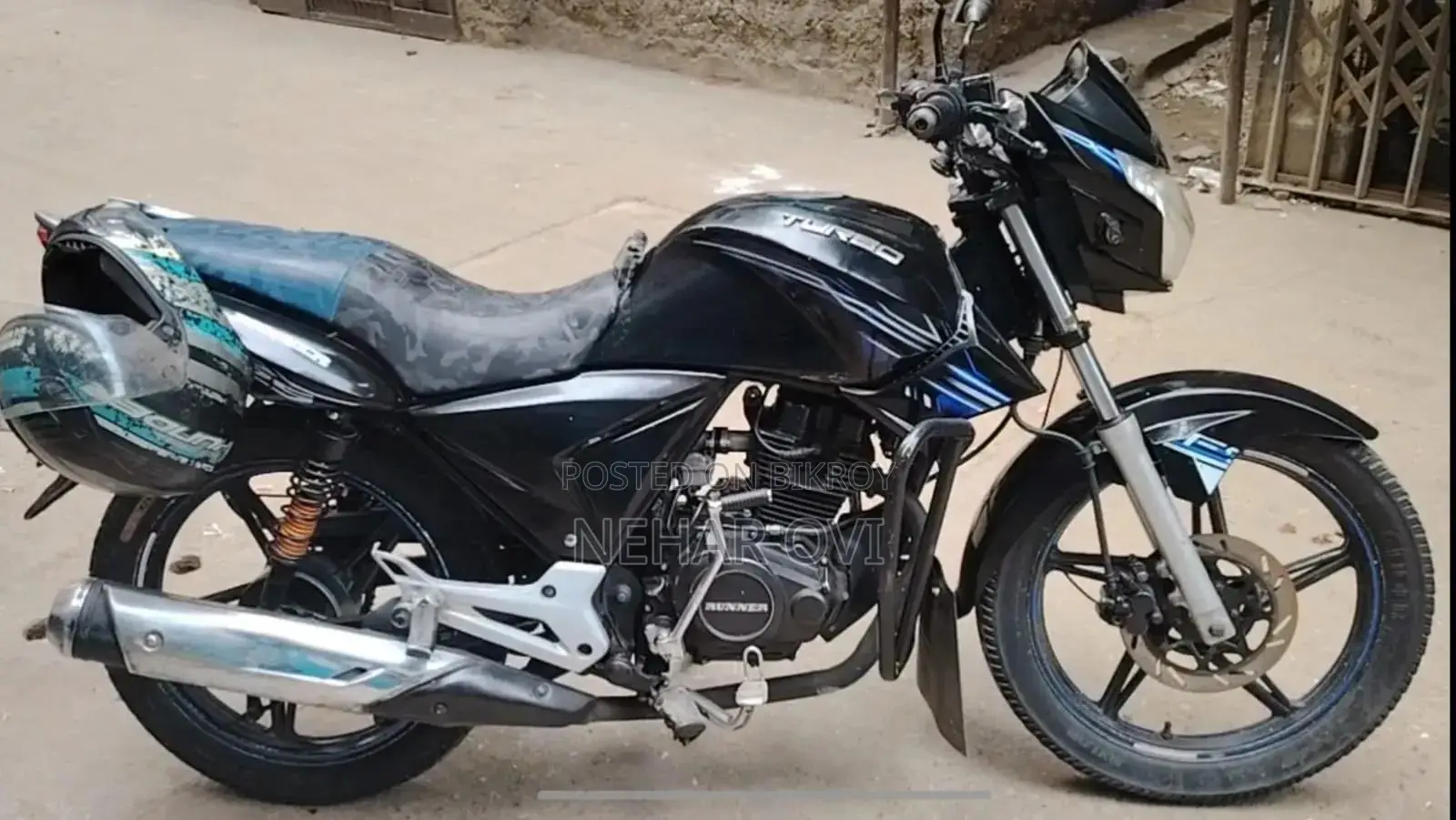 রানার টার্বো ১২৫ ২০১৭ ব্ল্যাক