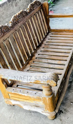 আসল সেগুন কাঠের তৈরি সোফা বিক্রি হবে