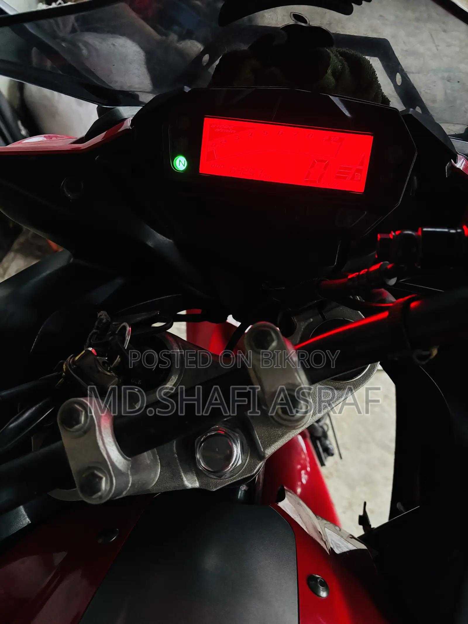 Yamaha Fazer V2 2021 Red