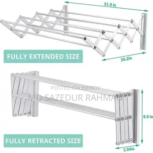 Wall Mounted Clothes Drying Hanger